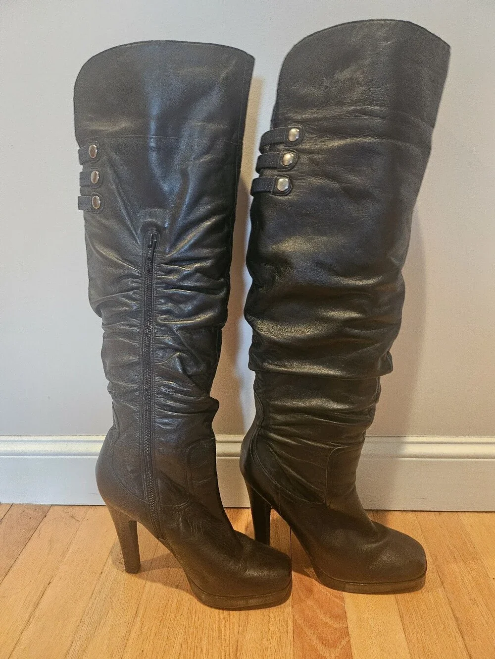 Jessica Simpson Tall Black High-Heel Boots